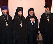Блаженнейший Патриарх Антиохийский Игнатий принял архиепископа Волоколамского Илариона