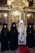 Состоялось возведение в сан игумении новой настоятельницы Новодевичьего монастыря