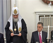 Слово Святейшего Патриарха Кирилла на приеме в Посольстве Греции, устроенном по случаю дня Торжества Православия