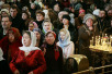 Божественная литургия в Храме Христа Спасителя накануне открытия XVI Рождественских чтений