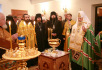 Освящение Святейшим Патриархом Алексием храма на подворье Пюхтицкого Успенского монастыря