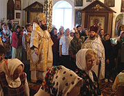Епископ Абаканский Ионафан посетил с архипастырским визитом Туву