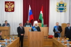 Церемония награждения митрополита Климента званием Почетного гражданина Калужской области