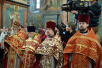 Служение Святейшего Патриарха Кирилла в Архангельском соборе Московского Кремля