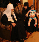 Предстоятель Русской Православной Церкви посетил Стефано-Махрищский монастырь