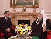Святейший Патриарх принял посла Республики Болгария в РФ Пламена Грозданова