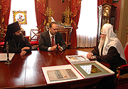 Встреча Святейшего Патриарха Алексия с губернатором Ивановской области