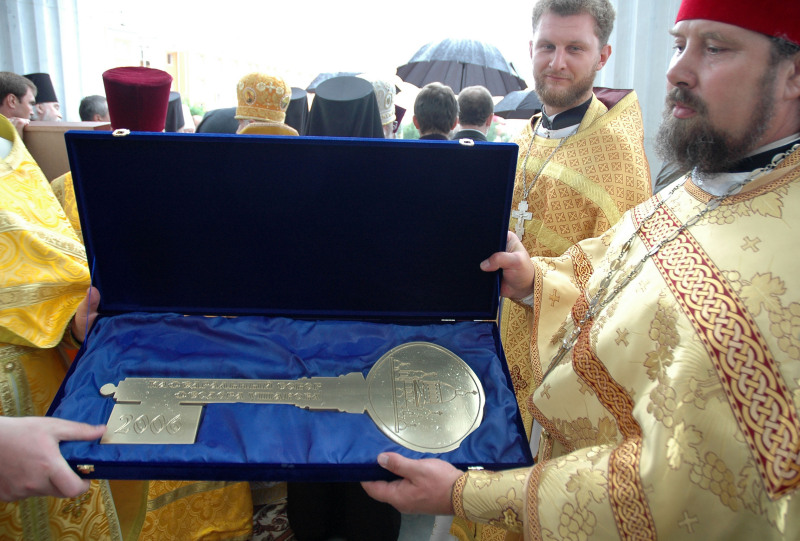 Патриарший визит в Мордовию. Освящение кафедрального собора в честь св. прав. воина Феодора Ушакова.