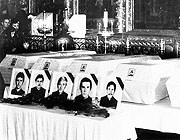 В Троице-Сергиевой лавре совершена панихида по погибшим во время пожара 1986 г. студентам Московской духовной семинарии