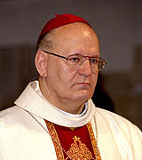 Патриаршее поздравление кардиналу Петеру Эрдё с избранием на пост президента Совета епископских конференций Европы