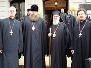 Епископ Зарайский Меркурий посетил Греческую архиепископию США