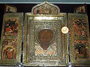 В пермский монастырь доставлен древний образ Николая Чудотворца, по преданию, подаренный жителям Соликамска Иваном Грозным