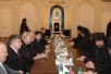 Встреча Святейшего Патриарха Алексия со архиереями, прошедшими курсы повышения квалификации в академии госслужбы при Президенте РФ