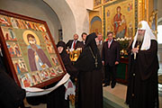 Святейший Патриарх Московский и всея Руси Алексий II посетил Свято-Троицкий Ново-Голутвин женский монастырь