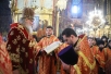 Патриаршее служение в Светлый вторник в Успенском соборе Троице-Сергиевой лавры