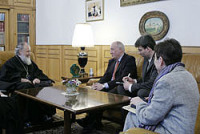 Митрополит Кирилл встретился с Послом ФРГ в России