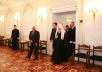 Встреча Святейшего Патриарха Алексия с Президентом Палестинской национальной администрации Махмудом Аббасом
