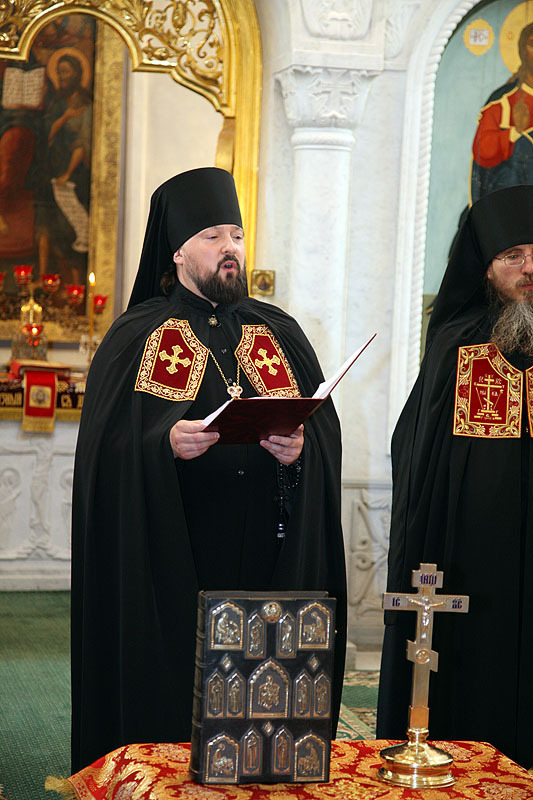 Наречение архимандрита Иеронима (Чернышова) во епископа Орловского и Ливенского