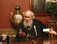 Встреча Святейшего Патриарха Алексия с корреспондентами российских и зарубежных СМИ