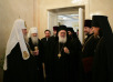 Встреча Святейшего Патриарха Алексия с Предстоятелем Албанской Православной Церкви
