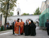 Патриаршее служение в московском Иоанно-Предтеченском монастыре в день Усекновения главы Иоанна Предтечи