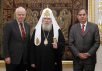 Встреча Святейшего Патриарха с Комиссаром по правам человека Совета Европы и его преемником в этой должности