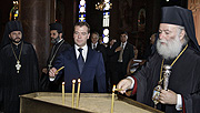 Президент России встретился с Блаженнейшим Патриархом Александрийским