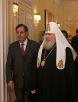 Встреча Святейшего Патриарха с Комиссаром по правам человека Совета Европы и его преемником в этой должности