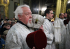 Служение Патриаршего Местоблюстителя накануне праздника Крещения Господня в Богоявленском кафедральном соборе