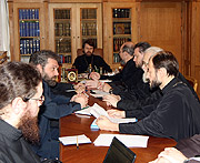 Состоялось заседание рабочей группы по подготовке позиции Московского Патриархата по вопросу о примате во Вселенской Церкви
