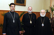 Московскую духовную академию посетила группа паломников из Американской Архиепископии Антиохийского Патриархата