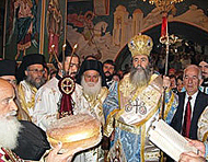 В праздник Благовещения в Назарете прошли торжественные богослужения