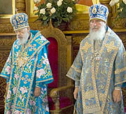 Митрополит Киевский Владимир возглавил торжества в Святогорской лавре