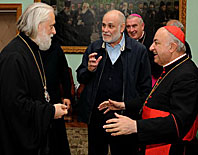 Гостем Московских духовных школ стал архиепископ Миланский кардинал Диониджи Теттаманци