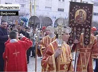 В Рождественской службе в Вифлееме приняли участие тысячи православных паломников