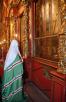 Патриаршее богослужение в Архангельском соборе Московского Кремля
