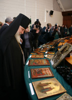 Передача икон Русской Православной Церкви Федеральной таможенной службой