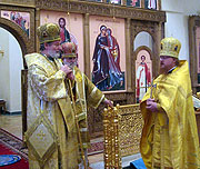 Предстоятель Чешской Церкви совершил Литургию в соборе Горненского монастыря Русской духовной миссии в Иерусалиме