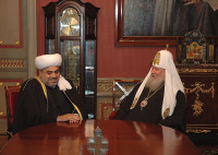 Предстоятель Русской Церкви и лидер мусульман Закавказья поддержали идею проведения в 2007 году саммита религиозных лидеров постсоветского пространства