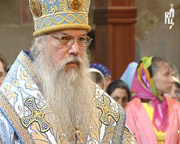 В день праздника Владимирской иконы Божией Матери в Сретенском монастыре состоялось праздничное богослужение