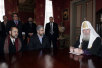 Встреча Святейшего Патриарха Алексия с делегацией ХАМАС