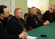 Московскую духовную академию посетил архиепископ Парижский Андре Вен-Труа
