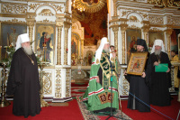 Патриарший молебен в екатеринодарском кафедральном соборе