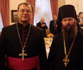 Представитель Православной Церкви в Америке посетил прием в честь нового архиепископа Римско-Католической Церкви в Москве