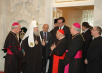 Встреча Святейшего Патриарха Алексия с архиепископом Милана кардиналом Диониджи Теттаманци