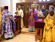 Архиепископ Сан-Францисский Кирилл посетил с пастырским визитом приход св. Иулиании в Санта-Фе