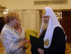 Церемония поздравления Святейшего Патриарха Алексия с Днем интронизации