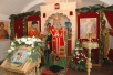Освящение храма-часовни в честь св. Георгия Победоносца на Белорусском вокзале