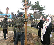 На территории военной части воздушно-десантных войск Днепропетровска будет построен храм в честь Архистратига Михаила