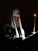 Святейший Патриарх совершил великое повечерие с чтением покаянного канона прп. Андрея Критского в Троице-Сергиевой Лавре